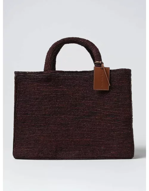 Tote Bags MANEBI Woman colour Brown
