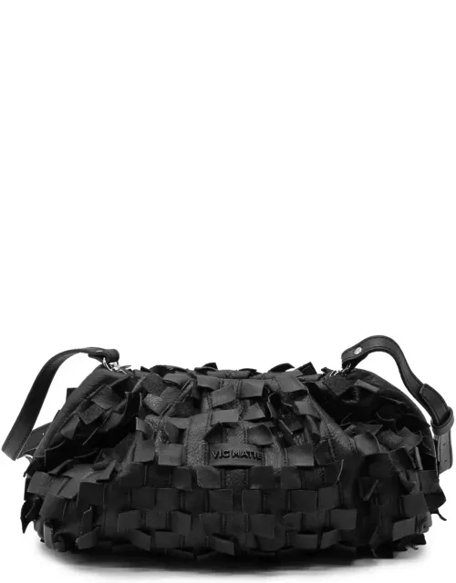 Vic Matié Black Bag With Shoulder Strap