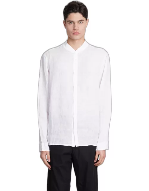 Transit Shirt In White Linen