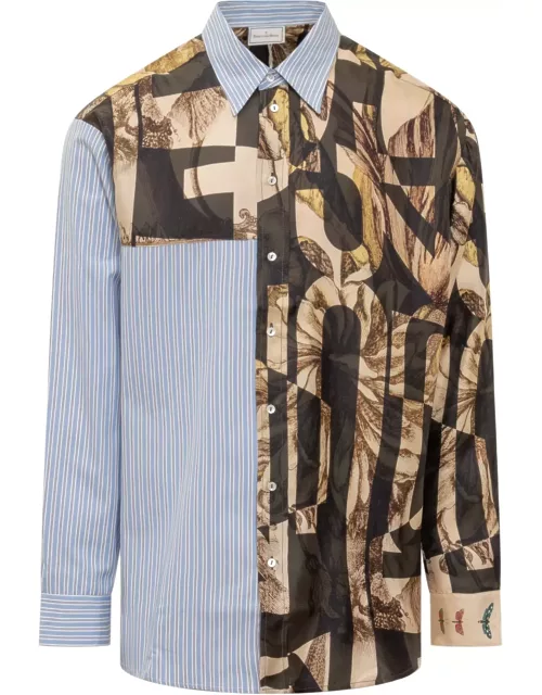 Pierre-Louis Mascia Cotton And Silk Shirt