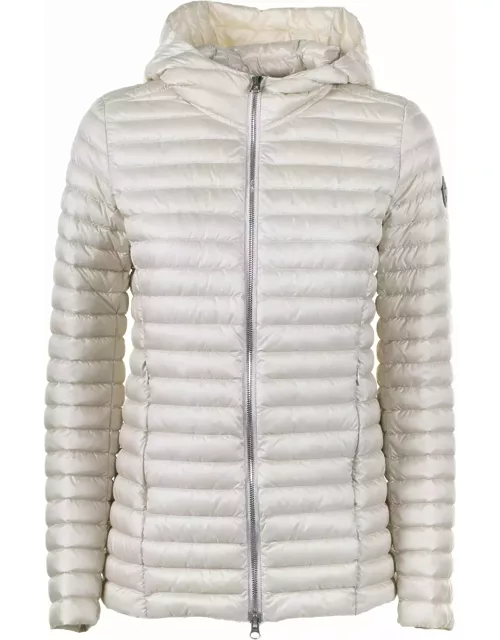 Colmar White Down Jacket With Hood