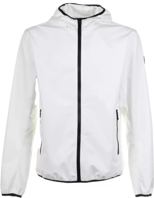 Colmar White Softshell Jacket With Hood