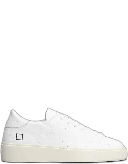 D.A.T.E. Levante Sneakers In White Leather