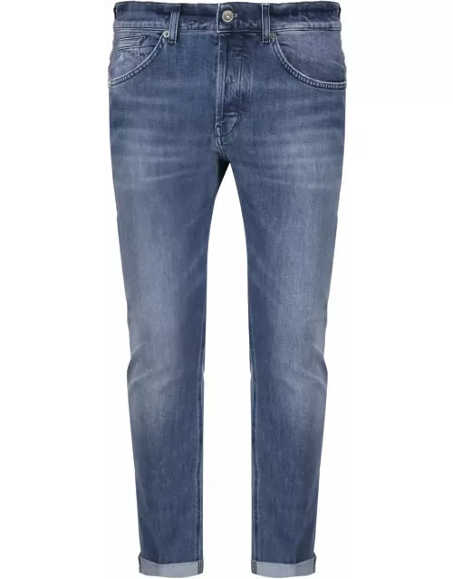 Dondup Jeans With Washed Effect Design