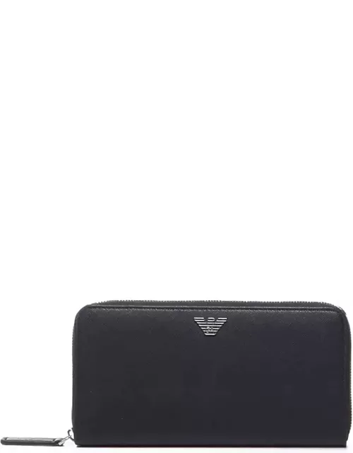 Emporio Armani Wallet With Logo Plaque