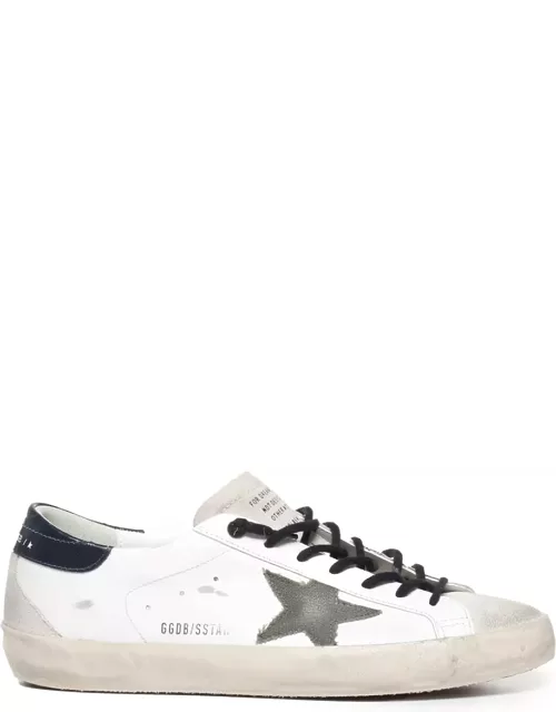 Golden Goose Super-star Sneakers With A Worn Effect
