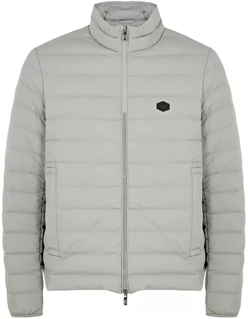 Emporio Armani Quilted Shell Jacket - Grey - 48 (IT48 / M)