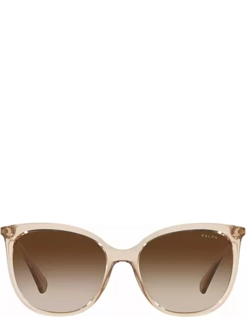 Polo Ralph Lauren Ra5248 Shiny Transparent Brown Sunglasse