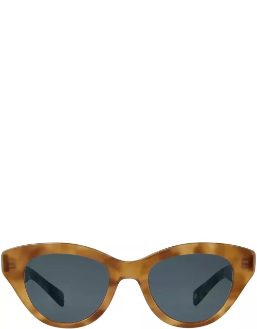 Garrett Leight Dottie Sun Ember Tortoise/semi-flat Blue Smoke Sunglasse
