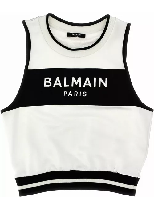 Balmain Logo Tank Top