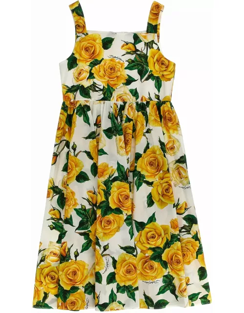Dolce & Gabbana Floral Printed Dres