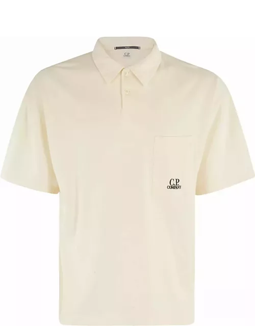 C.P. Company 20 1 Jersey Boxy Polo Shirt