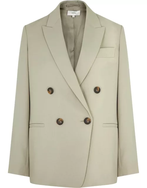 Vince Double-breasted Blazer - Off White - 4 (UK8 / S)