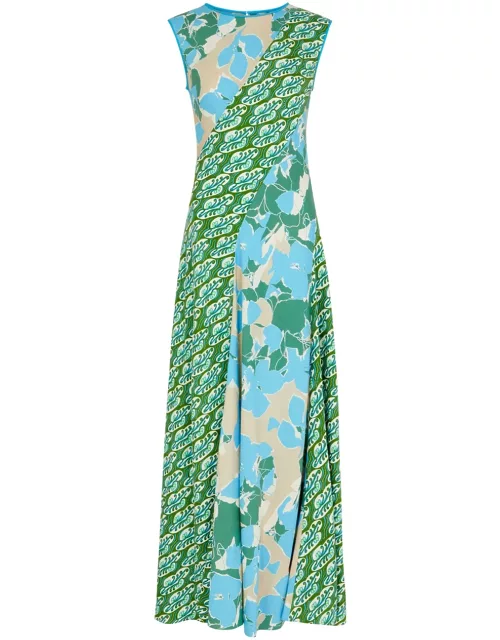 Diane Von Furstenberg Cory Printed Maxi Dress - Multicoloured - 2 (UK6 / XS)