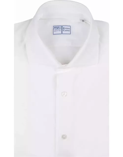 Fedeli White Strech Shirt