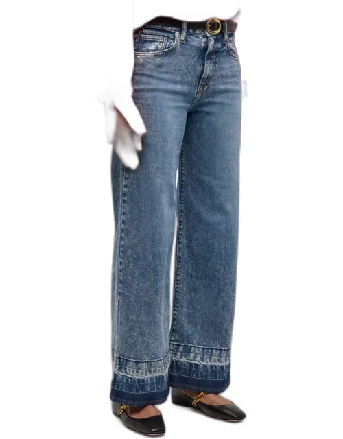 Jude High-Waist Wide-Leg Denim Jean
