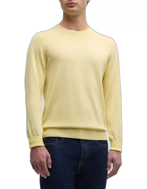 Men's Cotton Crew Sweater