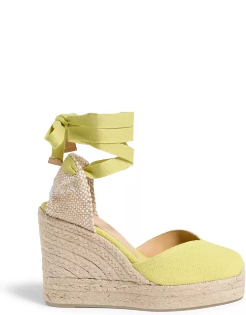 Castañer Espadrilles Chiara With Wedge And Lace