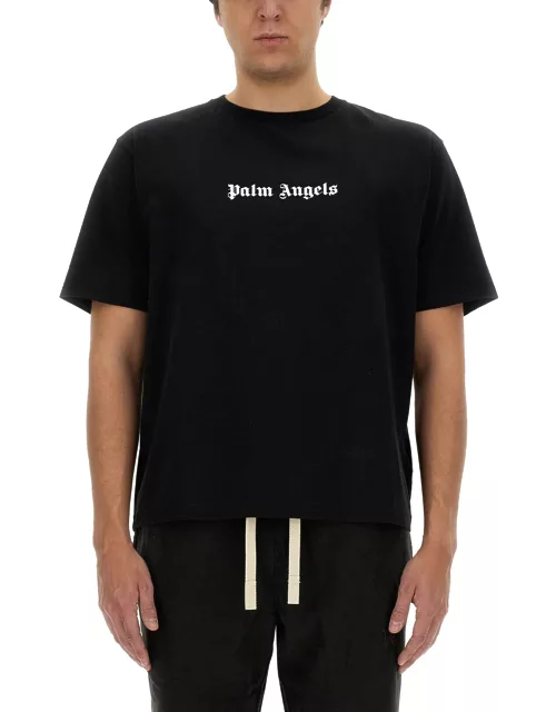 palm angels t-shirt with logo