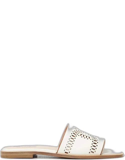 Flat Sandals TOD'S Woman color White