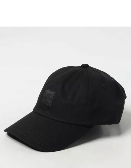 Hat BOSS Men colour Black