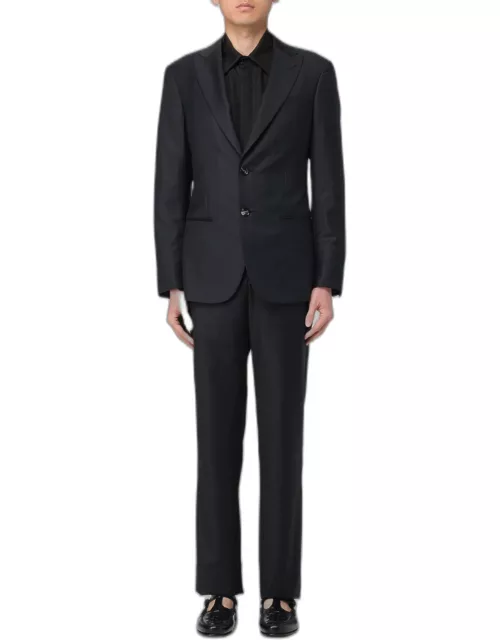 Suit GIORGIO ARMANI Men colour Black