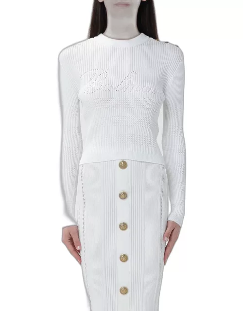Sweater BALMAIN Woman color White