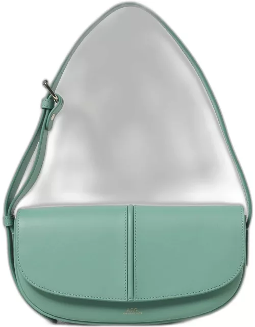 Shoulder Bag A.P.C. Woman colour Mint
