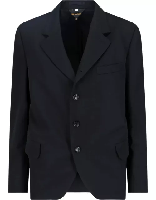 Comme des Garcons Single-Breasted Blazer