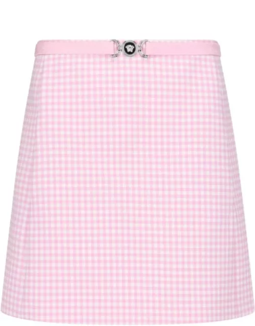 Versace Tweed Mini Skirt