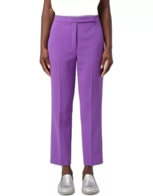 Trousers THEORY Woman colour Peony
