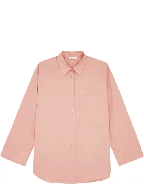 BY Malene Birger Derris Cotton-poplin Shirt - Pink - 38 (UK10 / S)