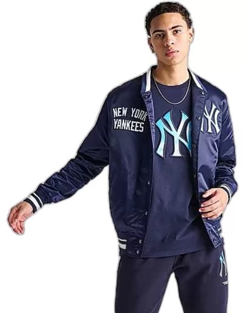 Men's Pro Standard New York Yankees MLB Rib Satin Jacket
