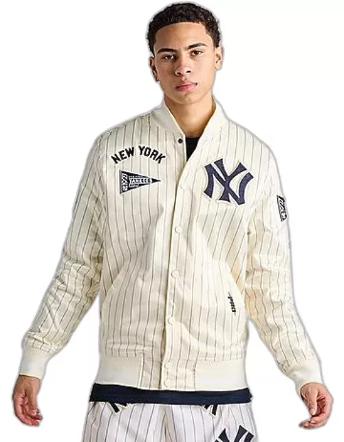 Men's Pro Standard New York Yankees MLB Rib Satin Jacket