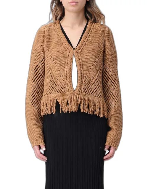 Cardigan TWINSET Woman colour Brown