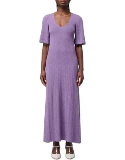 Dress TWINSET Woman colour Violet