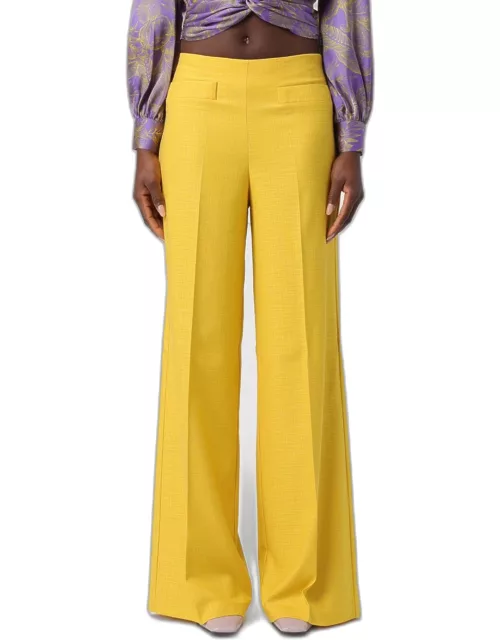 Trousers SIMONA CORSELLINI Woman colour Yellow