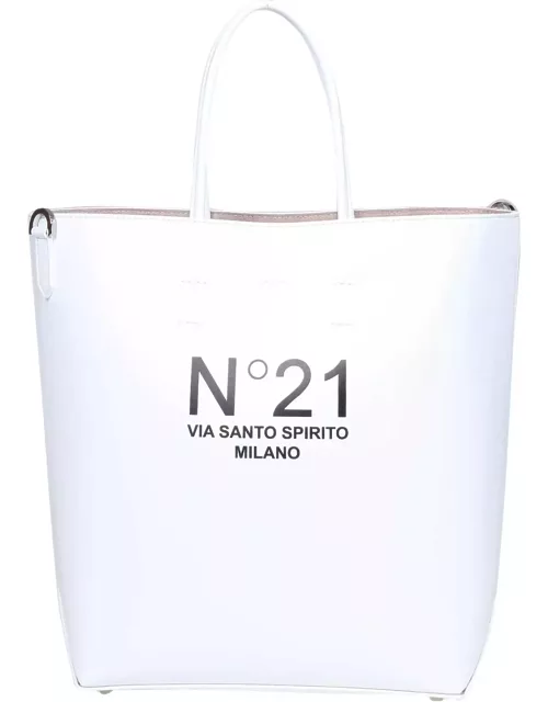 N.21 Small Shopping Bag With Logo