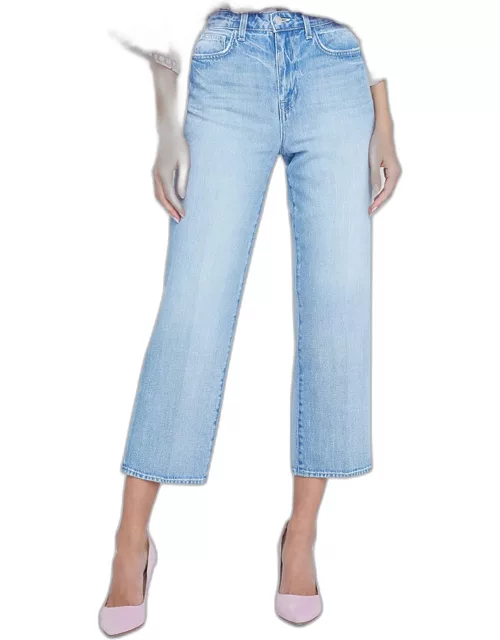 June Ultra High-Rise Crop Stovepipe Jean