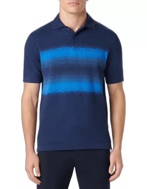 Men's Short-Sleeve 3-Button Polo Shirt