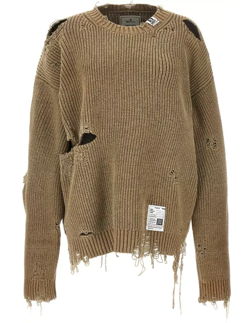 Mihara Yasuhiro Destroyed Sweater