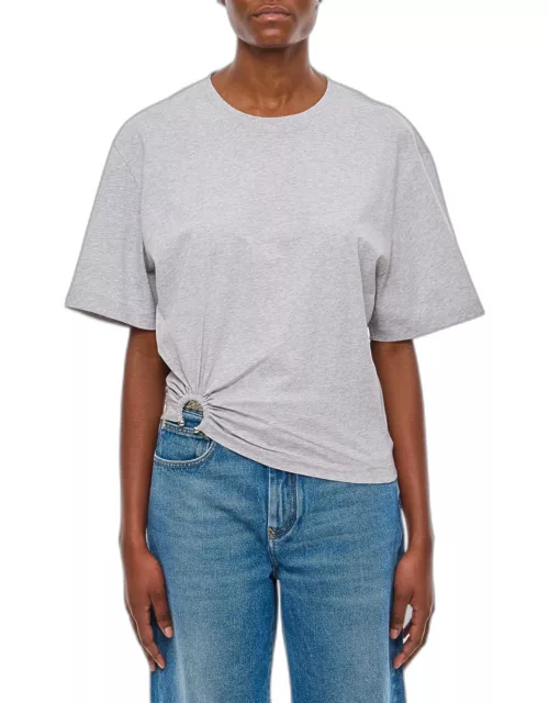 Paco Rabanne Cropped Cotton T-shirt