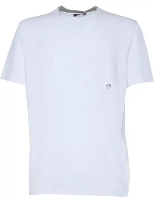 Peserico White T-shirt With Pocket