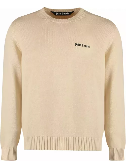 Palm Angels Cotton Crew-neck Sweater