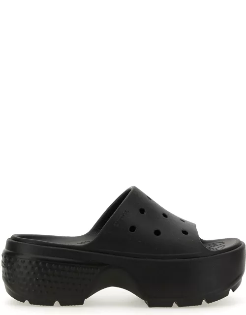 crocs slide sandal "stomp"