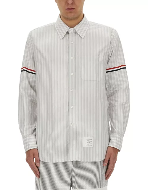 thom browne straight fit shirt