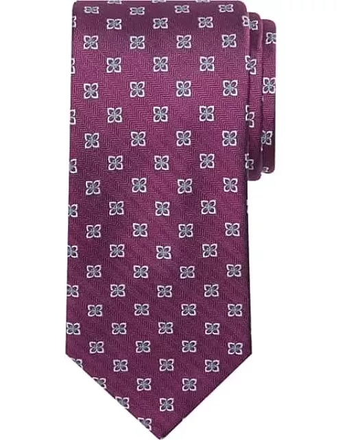 Pronto Uomo Men's Narrow Starry Tie Purple
