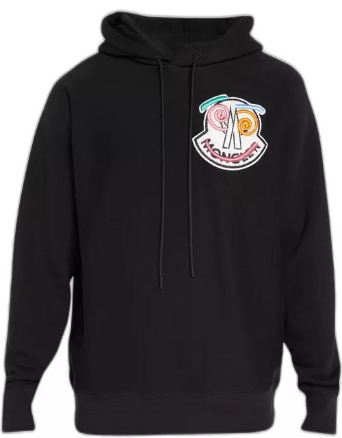 2 Moncler 1952 Logo Patch Hoodie