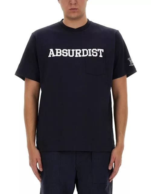 engineered garments t-shirt with print
