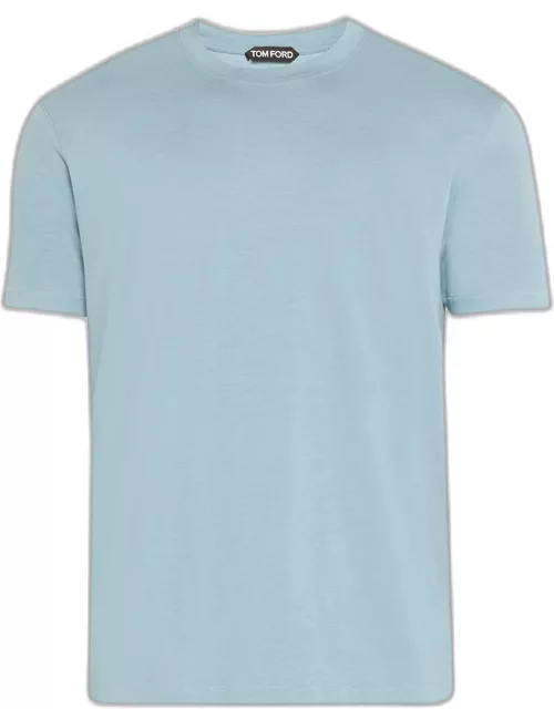 Men's Lyocell-Cotton Crewneck T-Shirt